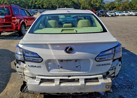 2010 Lexus Hs 250H z USA, uszkodzony, nr VIN JTHBB1BA0A2008036